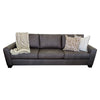 Stevo 4+2.75 Seater NZ MAde Lounge Suite in Eastwood Chocolate Fabric