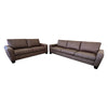 Stevo 4+2.75 Seater NZ MAde Lounge Suite in Eastwood Chocolate Fabric