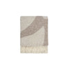 Throw Flagstone Fawn - 100% New Zealand Wool