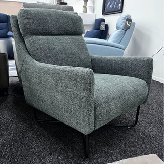 Trento Occasional Chair - Urban Sofa - Chacha Forest Green Fabric