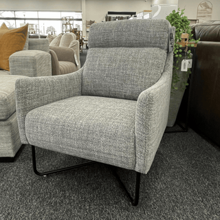 Trento Occasional Chair in Chacha Pewter