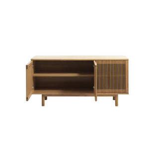Tyson Sideboard Natural Oak with Oak Slats