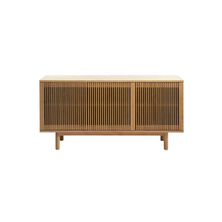 Tyson Sideboard Natural Oak with Oak Slats