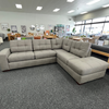 Drummond Queen Sofa bed LHF + Chse RHF - Urban Sofa - Steam Grey Fabric