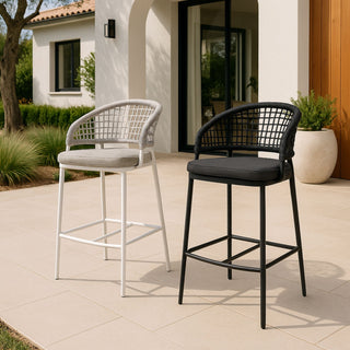 Ibis Outdoor Counter Stool - White