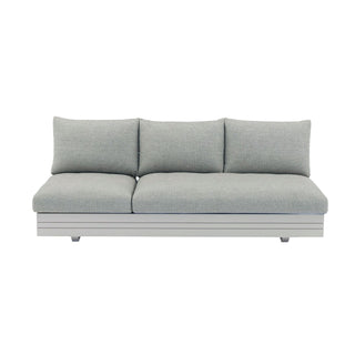 Waiheke Outdoor 3str - 2x Sun Lounger - White