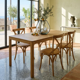 Aurora Oak Extension Table - Twin Leaf Extension 160-210-260 x 95cm - Solid US Oak - Natural Danish Oil - KD