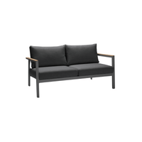 Copenhagen Outdoor 2-Seater Sofa - Charcoal