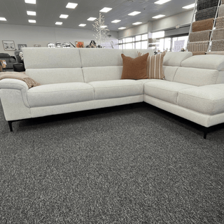 Marley 2pc Sofa Chaise - Urban Sofa - Milan Soft Beige Fabric