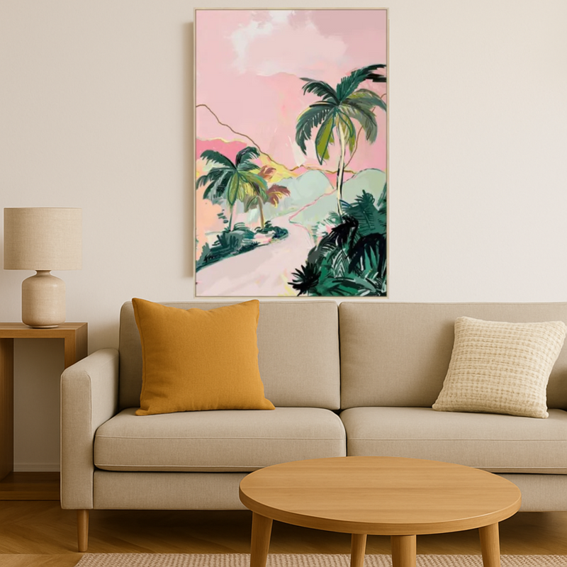 Wall Art - Canvas - Tropics - 103x143cm