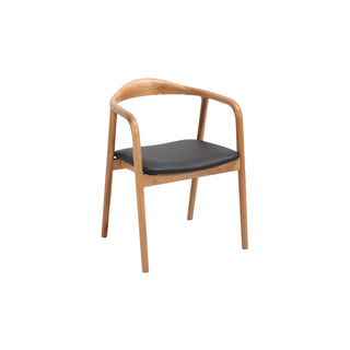 Nordic Natural Solid Oak Dining Chair - Lacquered