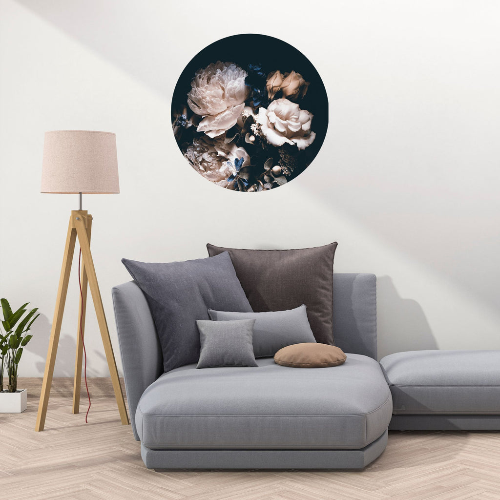 Wall Art - Isodore Floral Round
