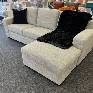 Westwood 3.5 Seater with Footbox in Weave Wool Fabric