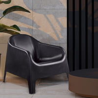 Lax Black Tub Chair