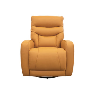 Utah Swivel Rocker Power Recliner Chair w. Power Headrest and Battery - Urban Sofa - Galaxy Leather