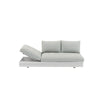Waiheke Outdoor 3str - 2x Sun Lounger - White