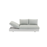 Waiheke Outdoor 3str - 2x Sun Lounger - White