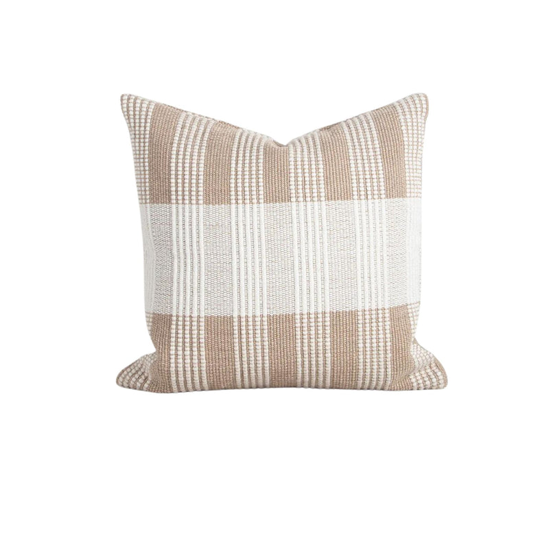 Waverly Almond Cushion crafted from PET Yarn