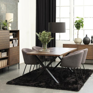 Westin Dining Chair in Dark Grey - Oekotek