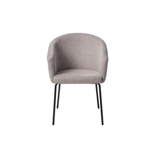 Westin Dining Chair in Light Grey fabric
