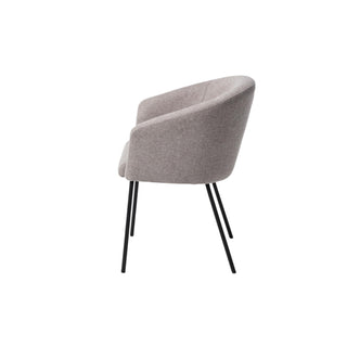 Westin Dining Chair in Light Grey fabric