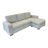 Westwood 3.5 Seater with Footbox in Weave Wool Fabric