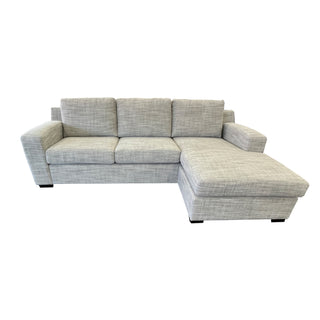 Westwood 3.5 Seater with Footbox in Weave Wool Fabric