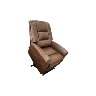 Windsor Rolled Arm - Lift Assist Recliner - Old Saddle Leather