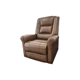 Windsor Rolled Arm - Lift Assist Recliner - Old Saddle Leather