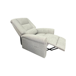 Windsor Lift & Recline Chair in Belfast Grey fabric