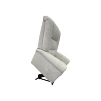 Windsor Lift & Recline Chair in Belfast Grey fabric