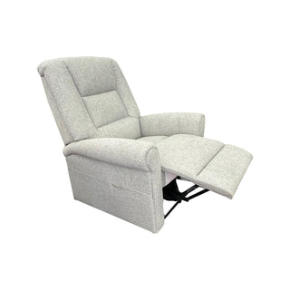 Windsor Lift & Recline Chair in Belfast Grey fabric
