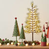 Green Metal Xmas Tree - Large