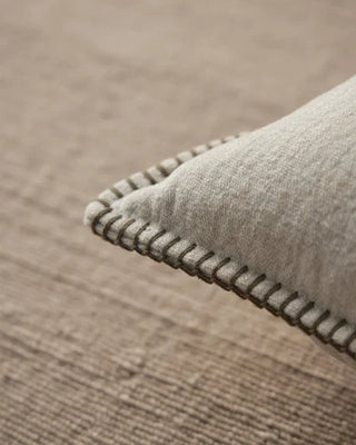 Cushion - Alba with Feather Inner - Bone