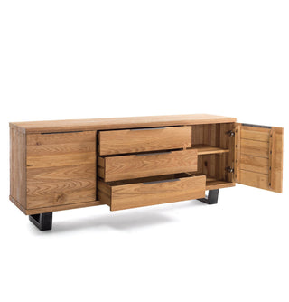 Calia Sideboard - Large - Oak & Iron