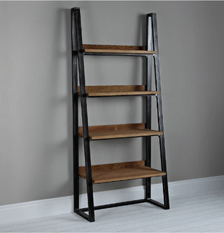 Calia Bookcase - Oak & Iron