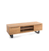 Calia Entertainment Unit - Oak & Iron