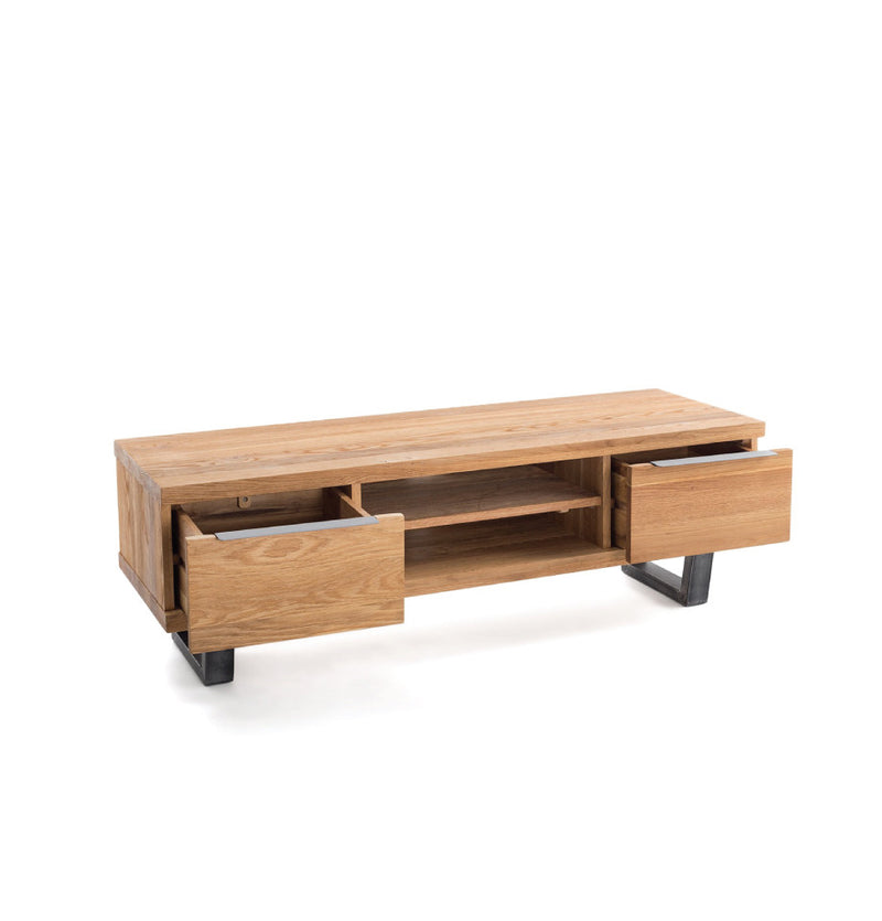 Calia Entertainment Unit - Oak & Iron