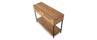 Calia Oak 2 Drawer Hallway Table