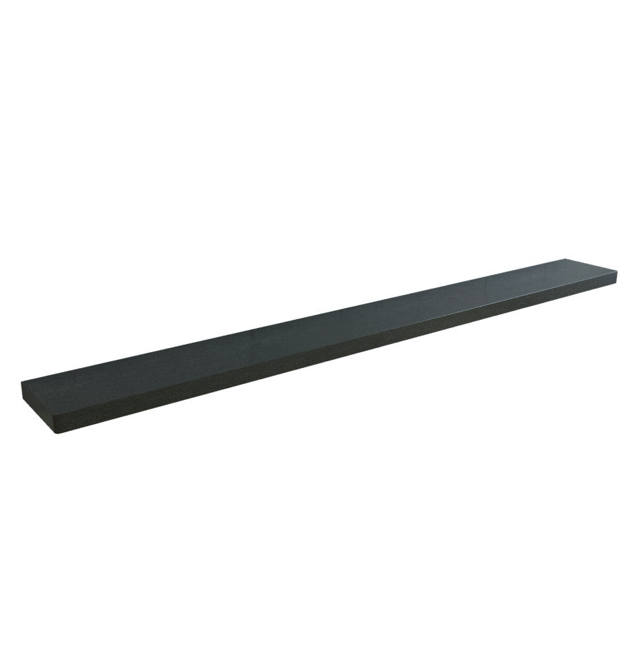 Floating Shelf 2200 - Black Oak Veneer