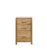 Modena Oak Chest with 2+1 Drawer