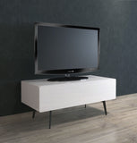 Manly Freestanding Entertainment Unit 1120 - High Gloss White - Living Room Furniture - Furnish
