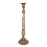 Rydge carved candle holder 92cm