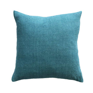 Cushion - Indira 100% Linen With Feather Inner - Baltic Sea