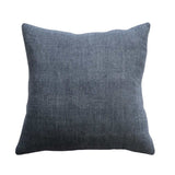Cushion - Indira 100% Linen With Feather Inner - French Navy