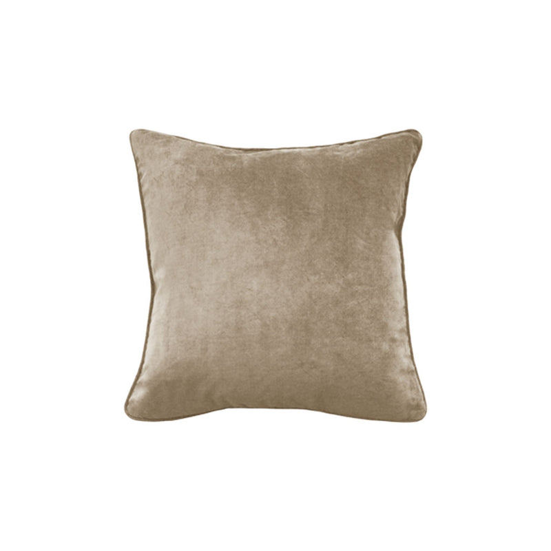 Cushion - Montpellier Double Sided Velvet With Feather Inner - Nougat