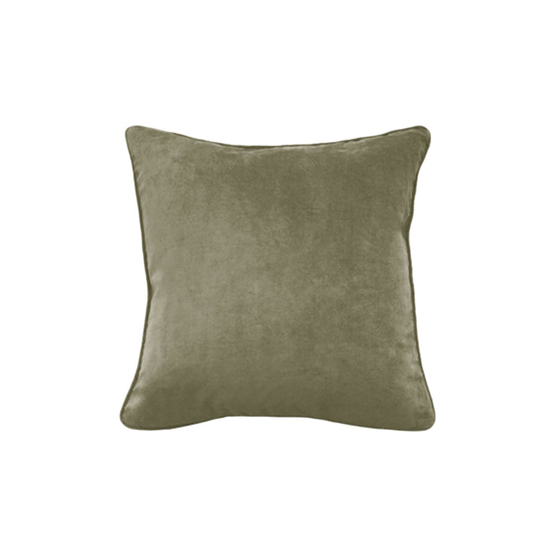 Cushion - Montpellier Double Sided Velvet With Feather Inner - Artichoke