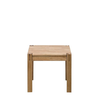 Modena Oak Lamp Table with Drawer - 57x49cm