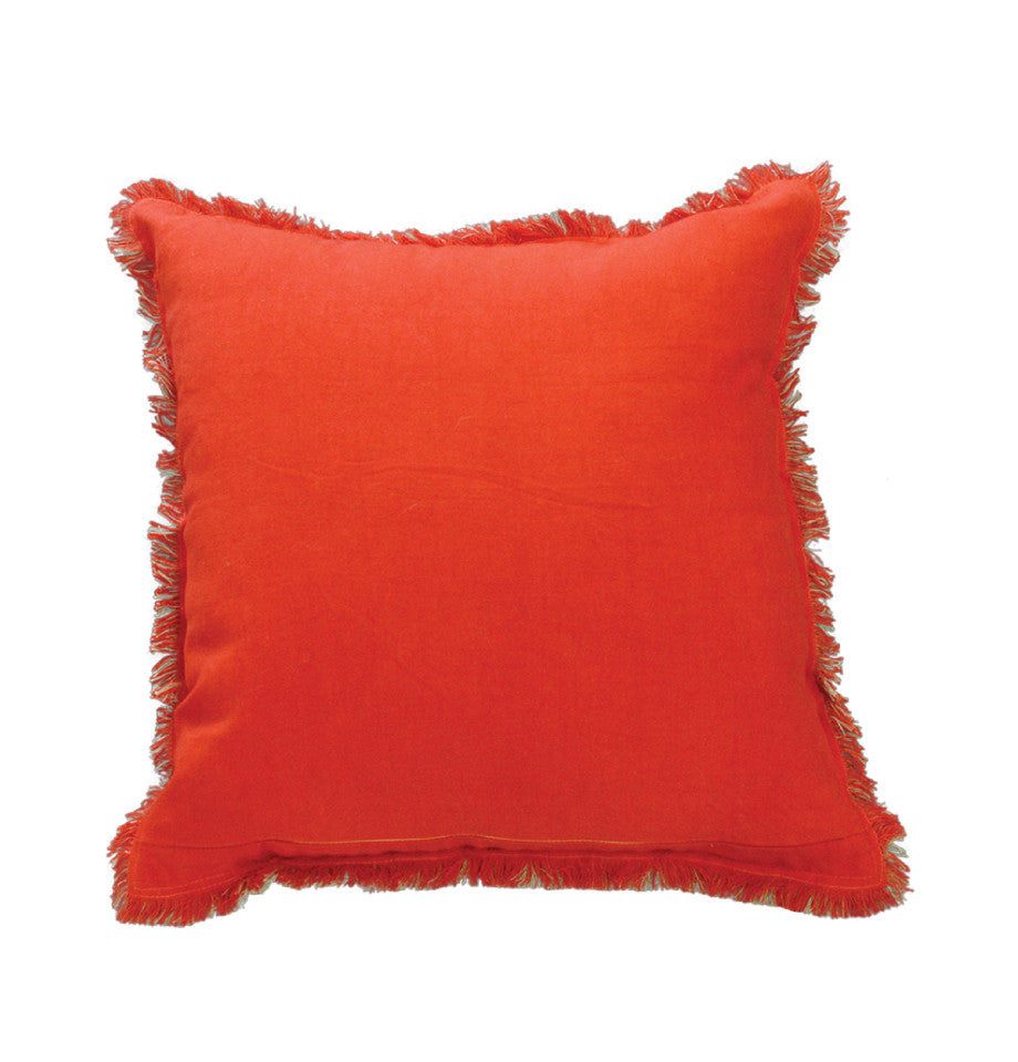 Cushion - Monterey - Burnt Orange/Fawn