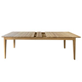 Atoll Teak Outdoor Large Extension Table - 2400/3400x1000mm